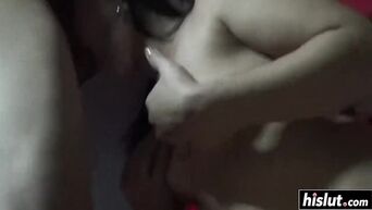 Deep suction and fucking Thai prostitute
